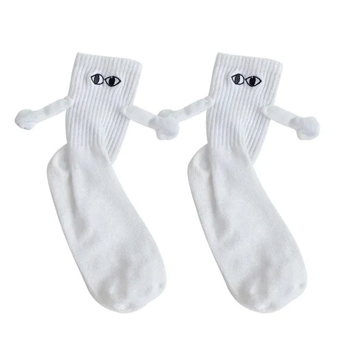 Load image into Gallery viewer, Magnetic Holding Hands Couple Socks
