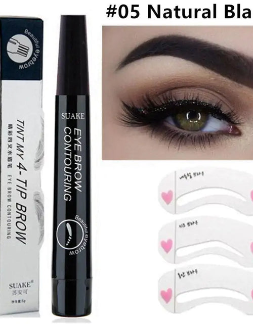 Load image into Gallery viewer, 3D 5 Color Waterproof Natural Eyebrow Pencil
