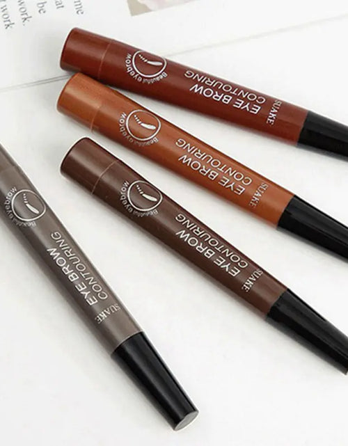 Load image into Gallery viewer, 3D 5 Color Waterproof Natural Eyebrow Pencil
